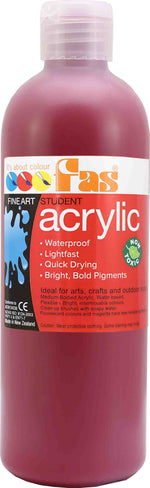 FAS STUDENT ACRYLIC CRIMSON