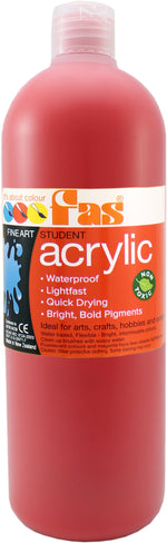 FAS STUDENT ACRYLIC COOL RED