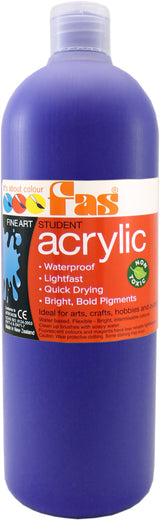 FAS STUDENT ACRYLIC VIOLET 1L