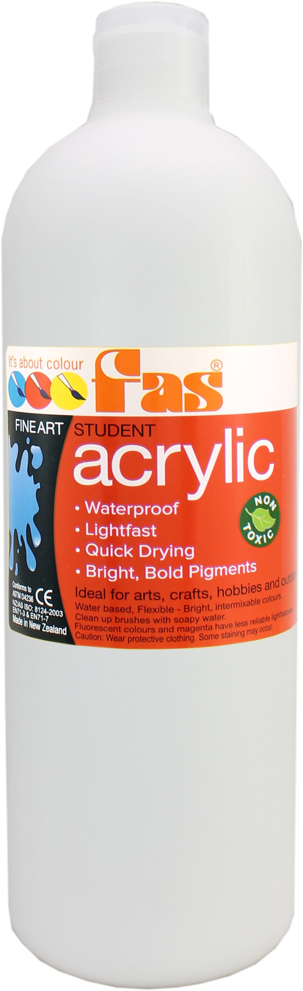 FAS STUDENT ACRYLIC WHITE