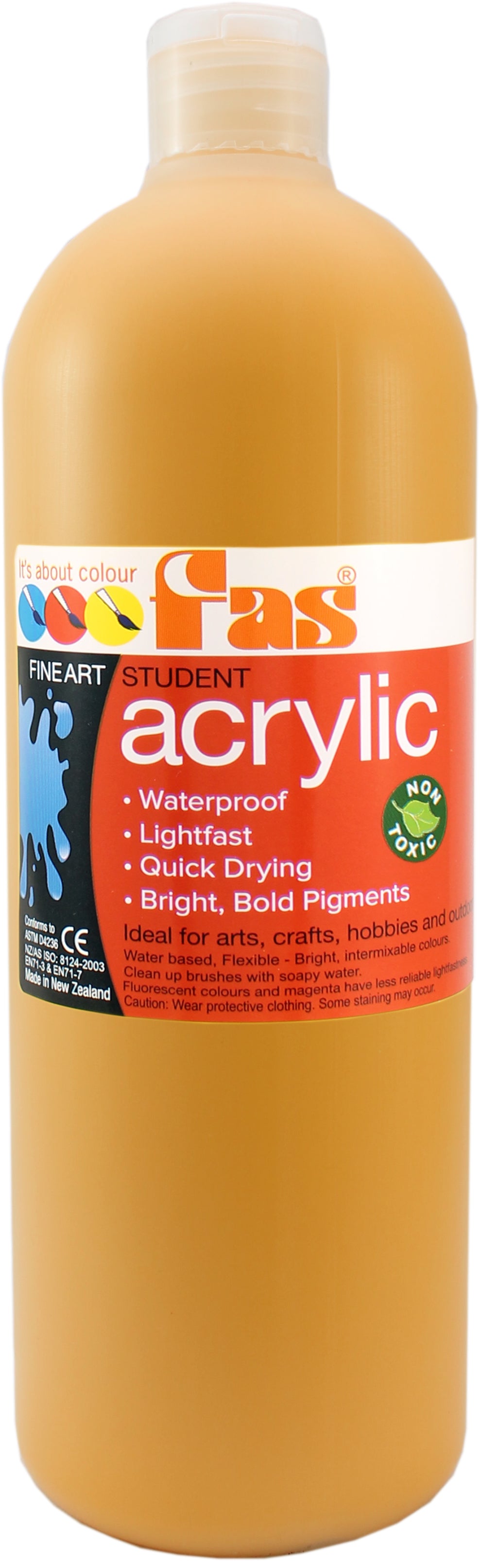 FAS STUDENT ACRYLIC WARM YELLOW
