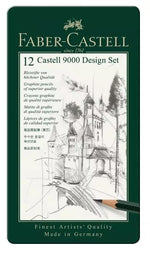 Faber Castell 9000 Graphite Pencil Design Set 12 SET