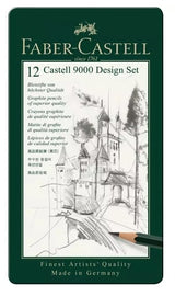 Faber Castell 9000 Graphite Pencil Design Set 12 SET