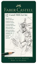 Faber Castell 9000 Graphite Pencil Art Set 12 SET