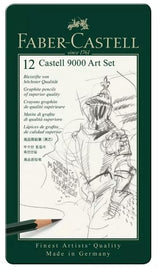 Faber Castell 9000 Graphite Pencil Art Set 12 SET