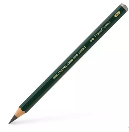 Faber Castell 9000 Jumbo Graphite Pencil 4B