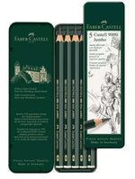 Faber Castell 9000 Jumbo Graphite Pencil Set 5 SET