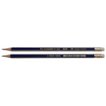 Faber Castell Goldfaber Rubber Tip Graphite Pencil HB