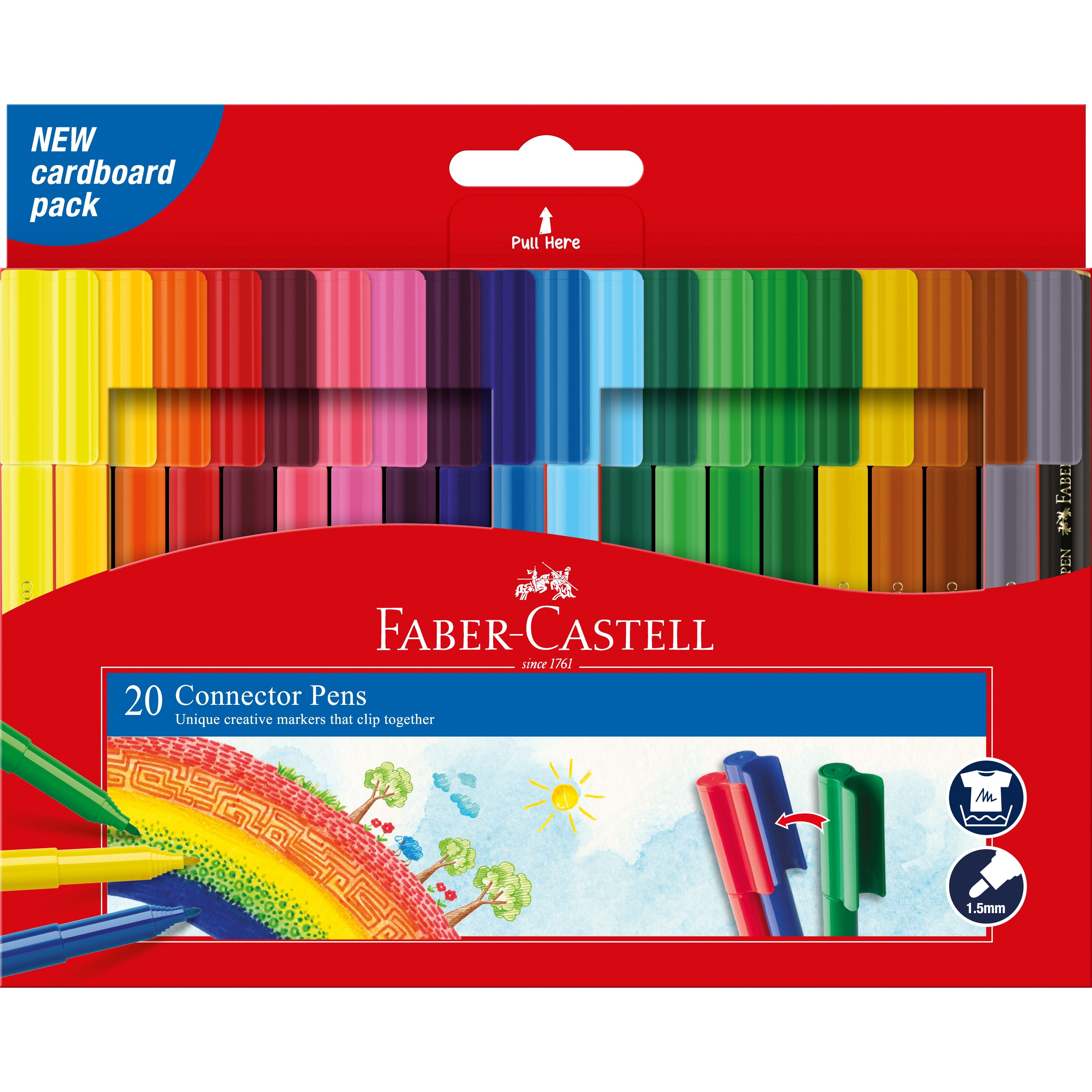 FABER CASTELL CONNECTOR PEN SET SET 20