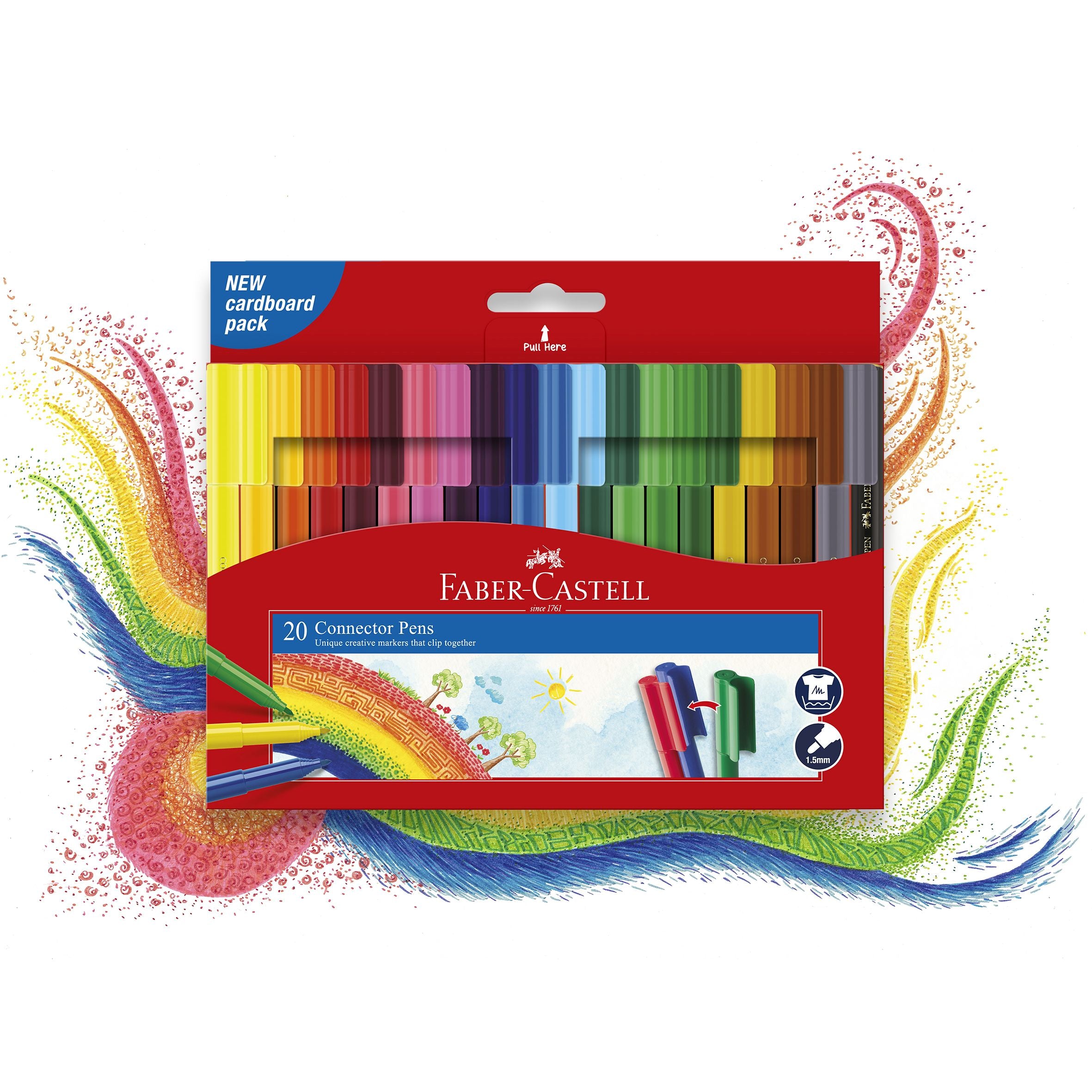 FABER CASTELL CONNECTOR PEN SET SET 20