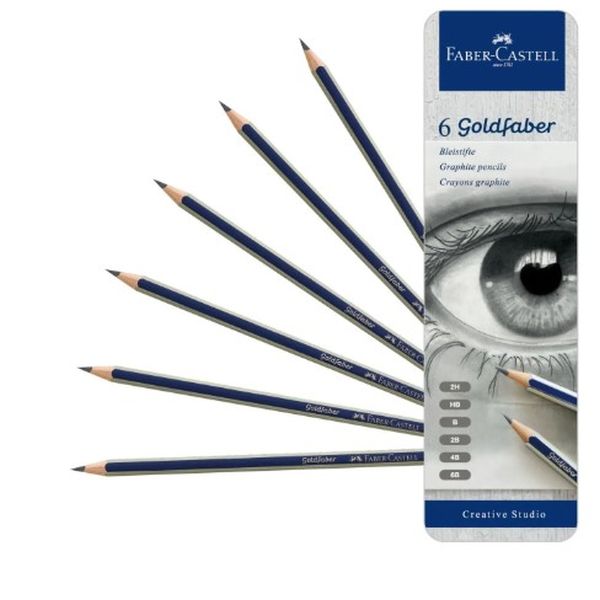 Faber Castell Goldfaber Graphite Pencil Sketch Set Set 6 SET