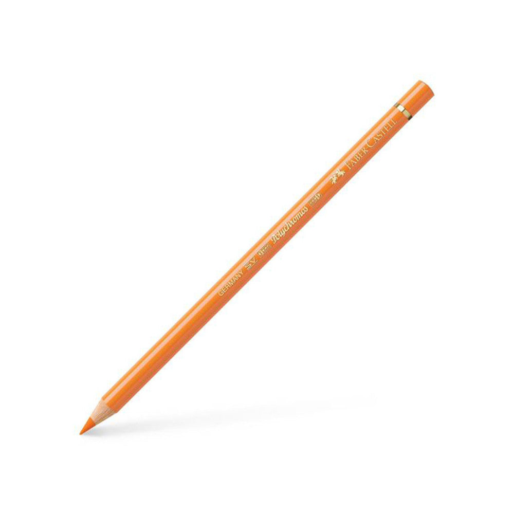 Faber Castell Polychromos Coloured Pencil Cadmium Orange 111