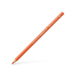 FABER CASTELL POLYCHROMOS COLOURED PENCIL ORANGE GLAZE 113