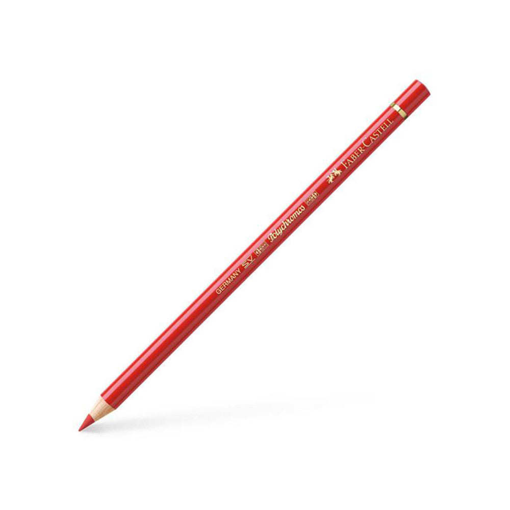 Faber Castell Polychromos Coloured Pencil Scarlet Red 118