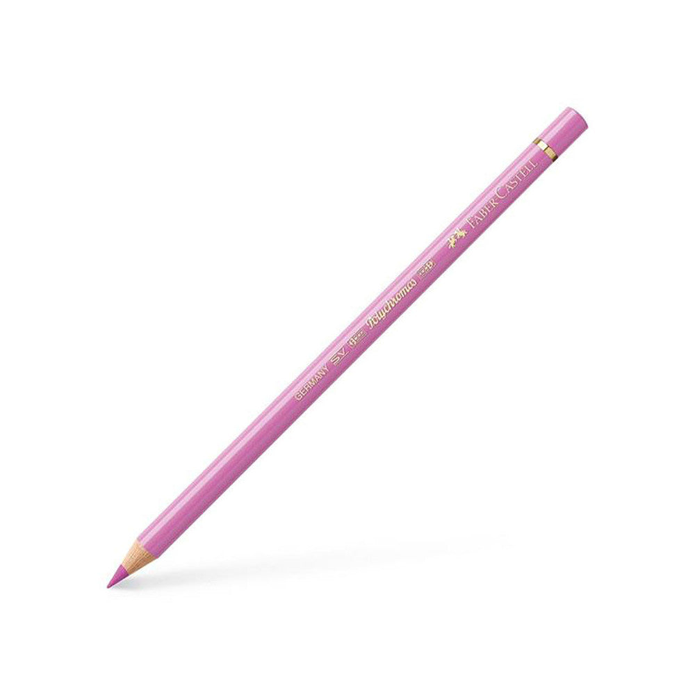 Faber Castell Polychromos Coloured Pencil Light Magenta 119