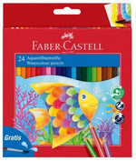 Faber Castell Red Range Watercolour Pencil Set Set 24
