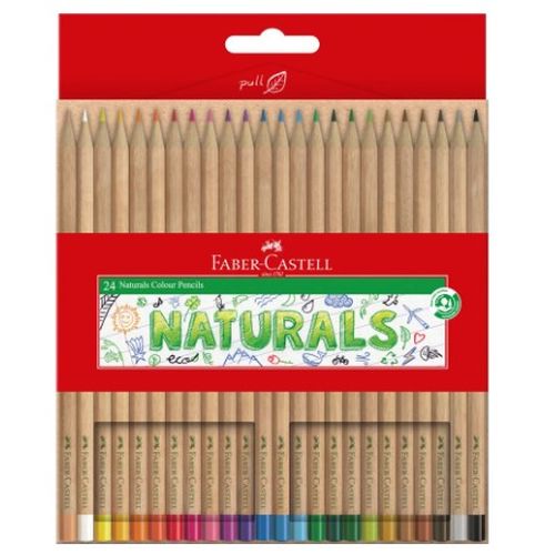 Faber Castell Red Range Natural Colour Pencil Set Set 24 SET