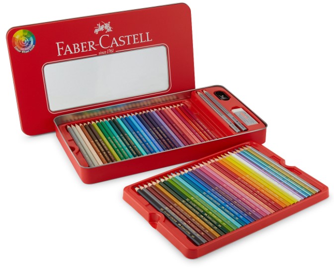 Faber Castell Red Range Colour Pencil Sketch Set Set 60 SET