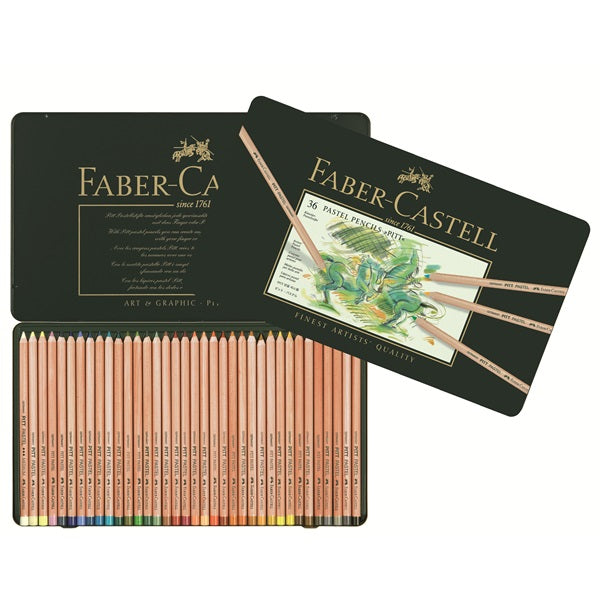 Faber Castell Pitt Pastel Pencil Tin Set 36 SET