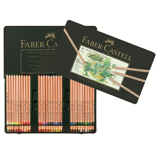 Faber Castell Pitt Pastel Pencil Tin Set 60 SET