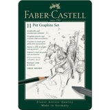 Faber Castell Pitt Graphite Tin Set 11 SET