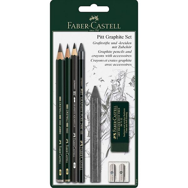 Faber Castell Pitt Graphite Starter Set 7 SET