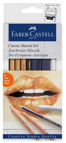 Faber Castell Goldfaber Graphite Classic Sketch Set