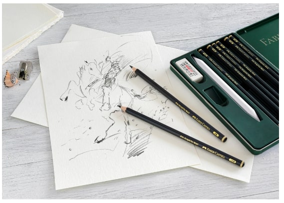 Faber Castell Pitt Matt Graphite Pencil Set 11 SET