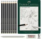 Faber Castell Pitt Matt Graphite Pencil Set 11 SET