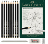 Faber Castell Pitt Matt Graphite Pencil Set 11 SET