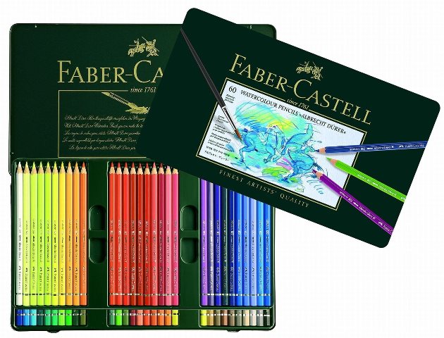 Faber Castell Albrecht Durer Watercolour Pencil Tin Set 60 SET