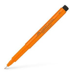 Faber Castell Pitt Artist Superfine Tip Pen Orange Glaze 0.3mm
