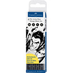 Faber Castell Pitt Artist Pen Manga Black (XS,S,F,B) SET