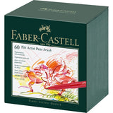 Faber Castell PITT ARTIST BRUSH TIP PEN STUDIO BOX SET 60