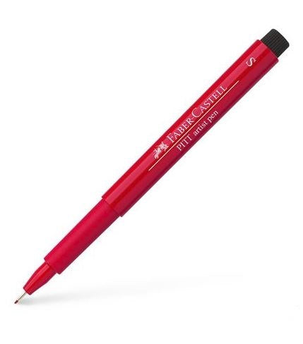 Faber Castell Pitt Artist Superfine Tip Pen Deep Scarlet Red 0.3mm