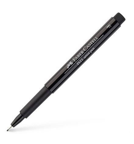 Faber Castell Pitt Artist Fine Tip Pen Black 0.5mm