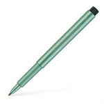 Faber Castell Pitt Artist Bullet Tip Pen Metallic Green
