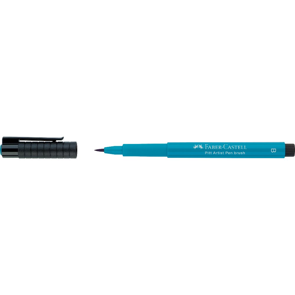 FABER CASTELL PITT ARTIST BRUSH TIP PEN COBALT TURQUOISE