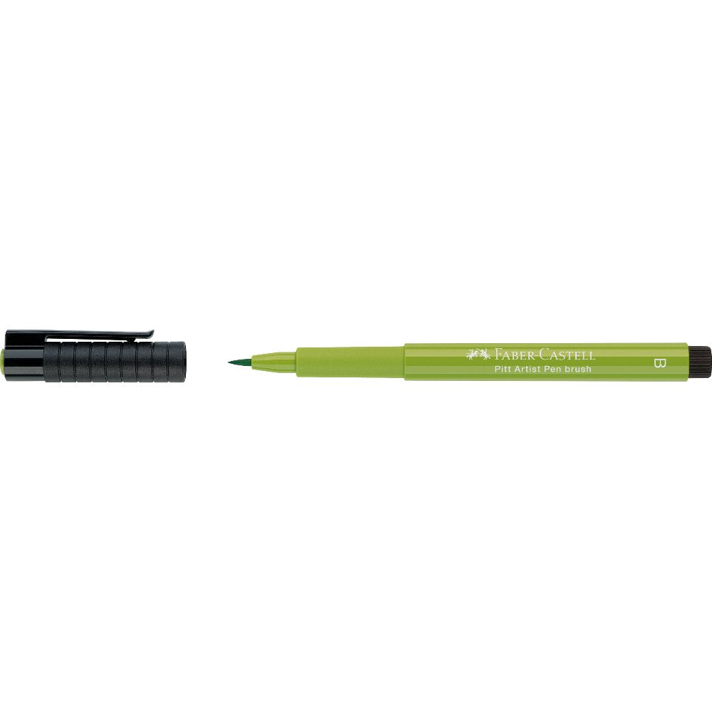 FABER CASTELL PITT ARTIST BRUSH TIP PEN MAY GREEN