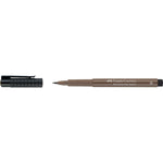 FABER CASTELL PITT ARTIST BRUSH TIP PEN WALNUT BROWN