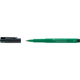 FABER CASTELL PITT ARTIST BRUSH TIP PEN DARK PHTHALO GREEN