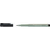 FABER CASTELL PITT ARTIST BRUSH TIP PEN EARTH GREEN