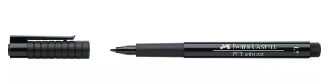 Faber Castell Pitt Artist Bullet Tip Pen Black
