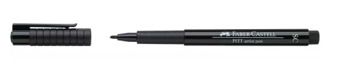 Faber Castell Pitt Artist Soft Chisel Tip Pen Black