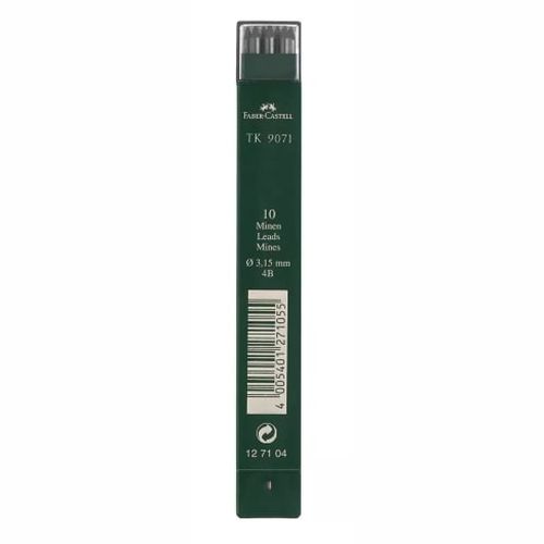 Faber Castell TK 9071 Leads Packet 10 3.15mm / 4B