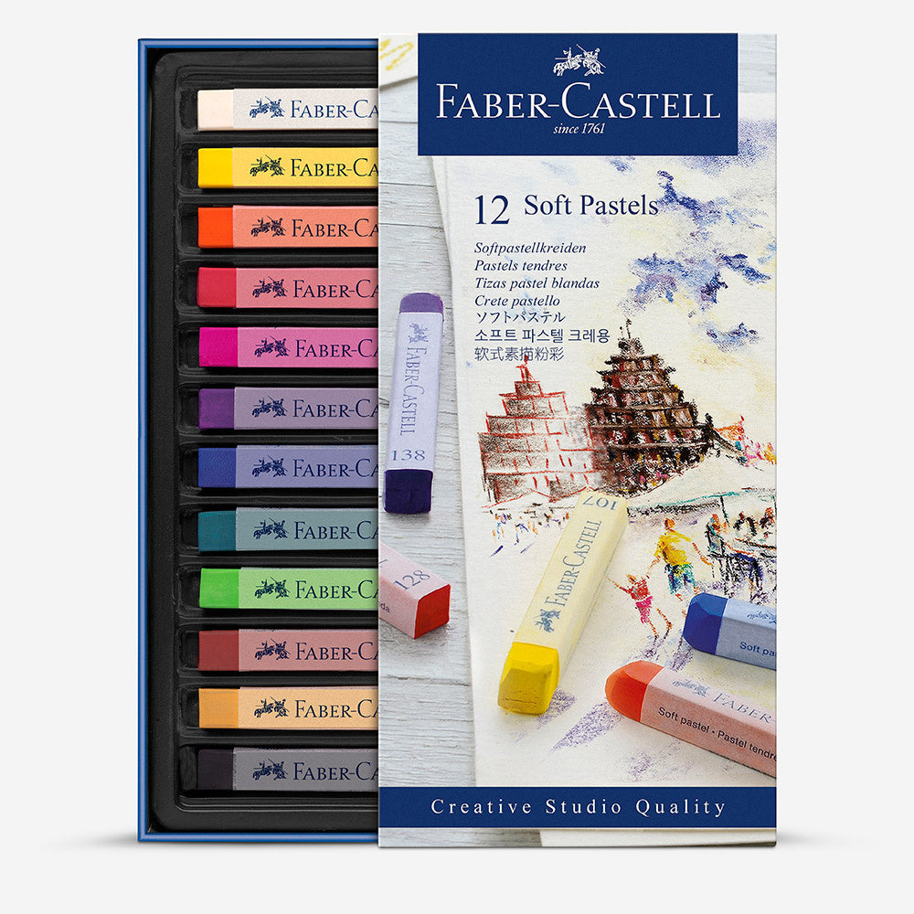 Faber Castell Creative Studio Soft Pastel Set Set 12