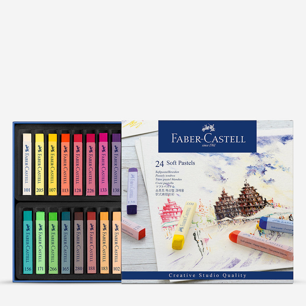 Faber Castell Creative Studio Soft Pastel Set Set 24