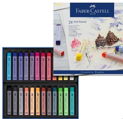 Faber Castell Creative Studio Soft Pastel Set Set 24 SET