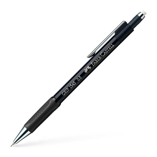 Faber Castell Grip 1345 Mechanical Pencil Black 0.5mm