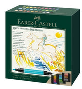 Faber Castell Pitt Artist Dual Ended Pen Set 30 SET